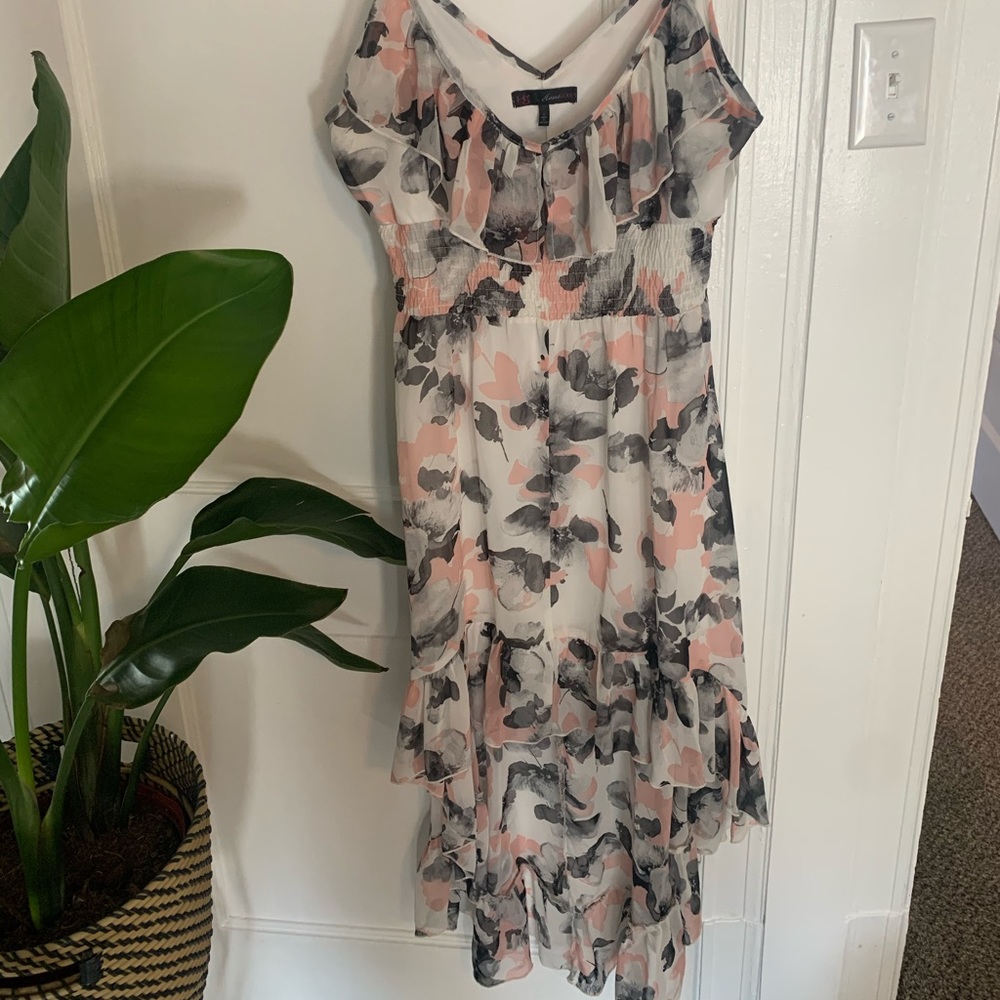 •precious hi-lo dress•